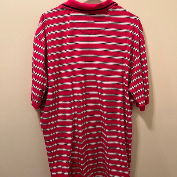 Chaps Red Striped Men's Shirt - Picture 2 of 3